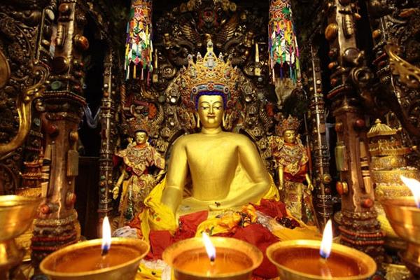 Buddha in Jokhang Temple