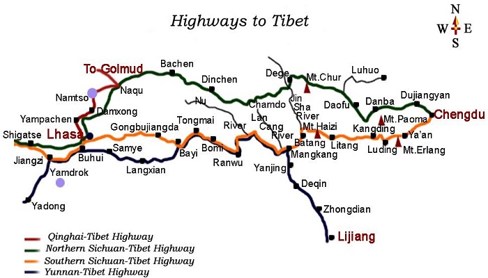 National Highway 318 (G318) Route